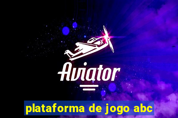 plataforma de jogo abc